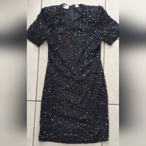 Vintage Beaded Sequin Dress
